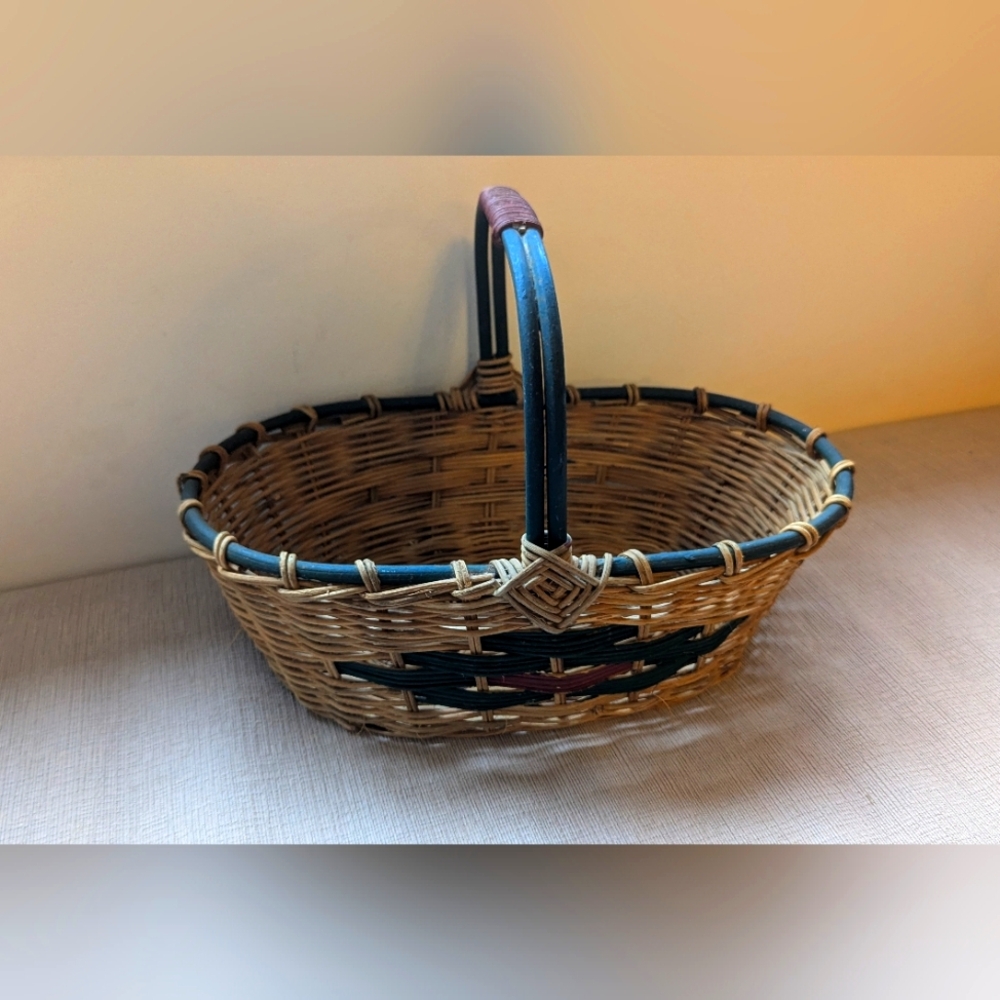 Woven Wicker Basket